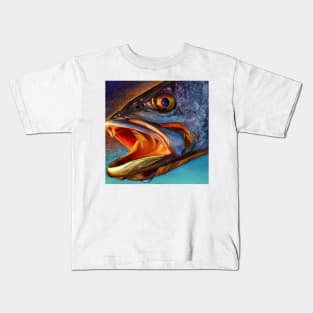 Speckled Sea Trout Painting Kids T-Shirt